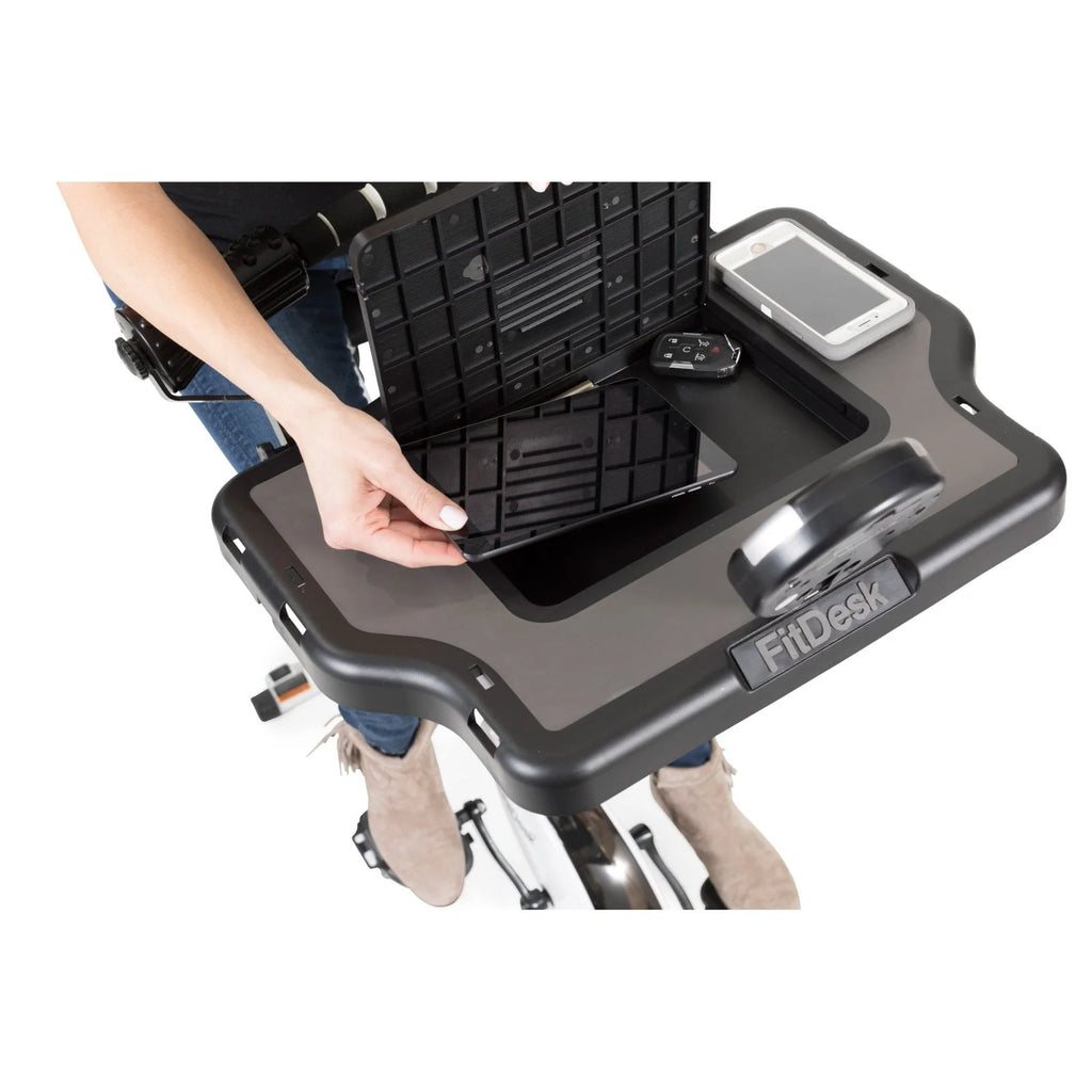 Exercise Bike Desk with Tablet Holder K76222