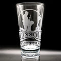 16oz Engraved Pint Glass S660