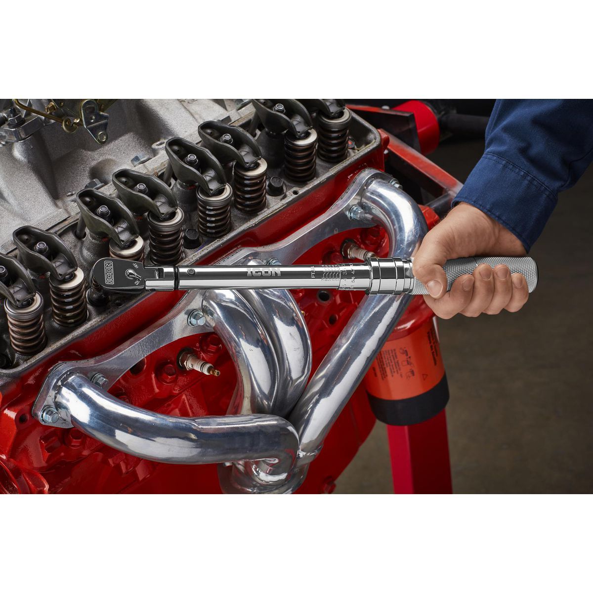 3/8 in. Drive Flex-Head Click Torque Wrench D98102