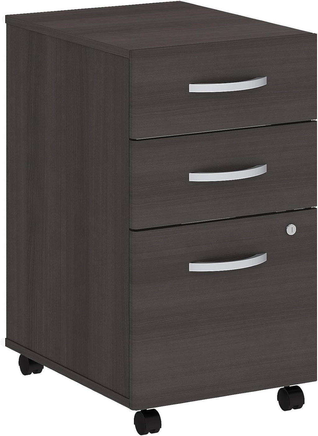 3 Drawer Mobile File Cabinet in Storm Gray Z168