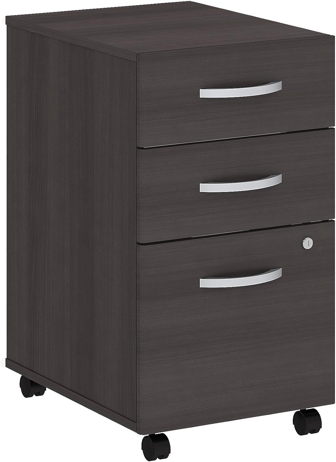3 Drawer Mobile File Cabinet in Storm Gray Z168