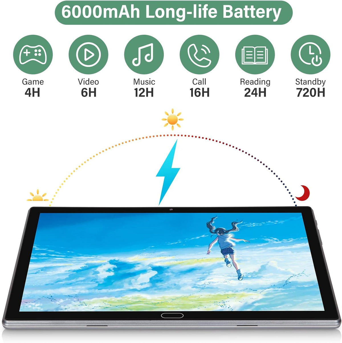 10 inch Android Tablet with 32GB Storage O775