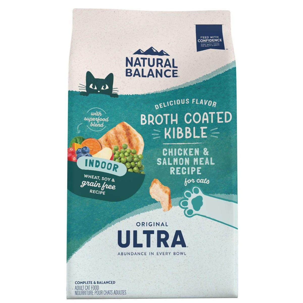Chicken & Salmon Meal Dry Cat Food S1778