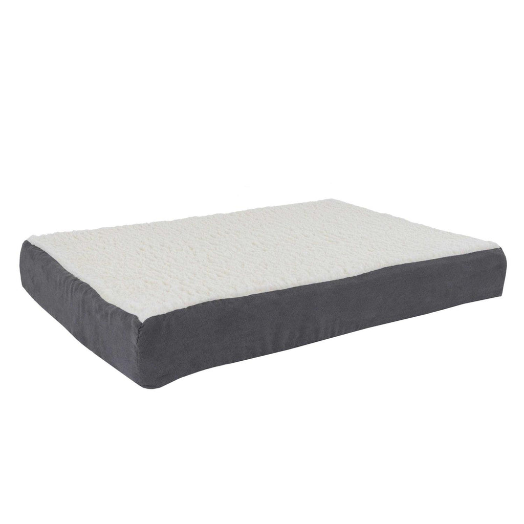 Sherpa Dog Bed with Memory Foam Cover M562061