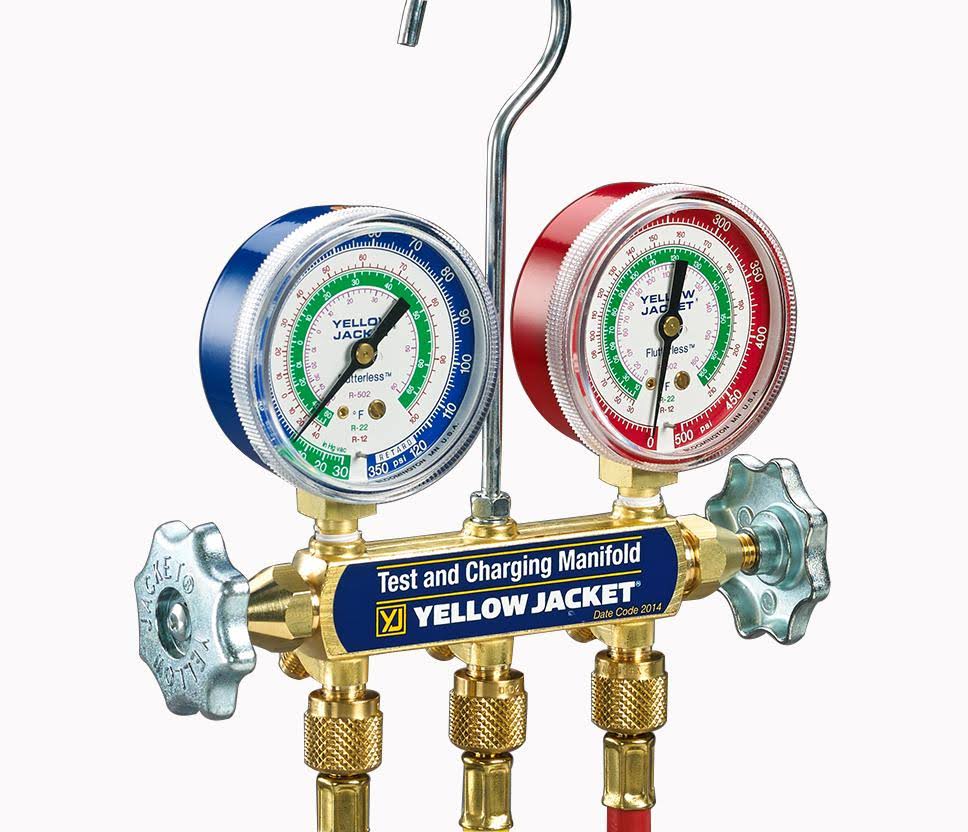 Manifold with 2-1/2x22 Gauges J29746