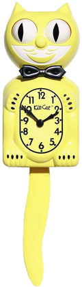 Gentlemen Majestic Yellow Wall Clock G2439