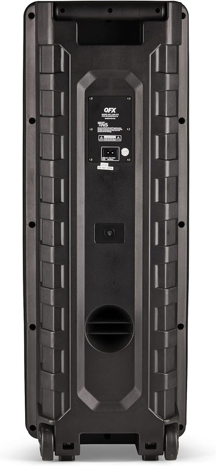 Portable Speaker with Wireless Microphone and FM Radio W5020