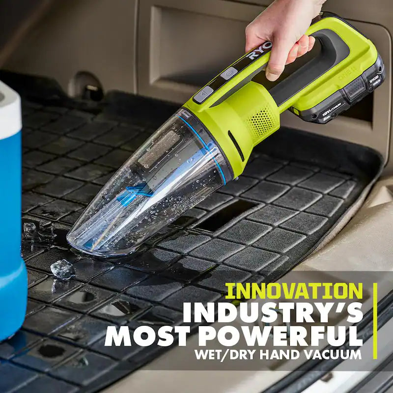 18V Cordless Wet/Dry Hand Vacuum Kit with Battery and Charger F31448