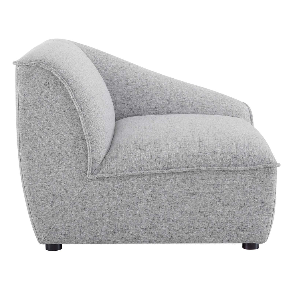 Light Gray 5-Piece Sectional Sofa O8670
