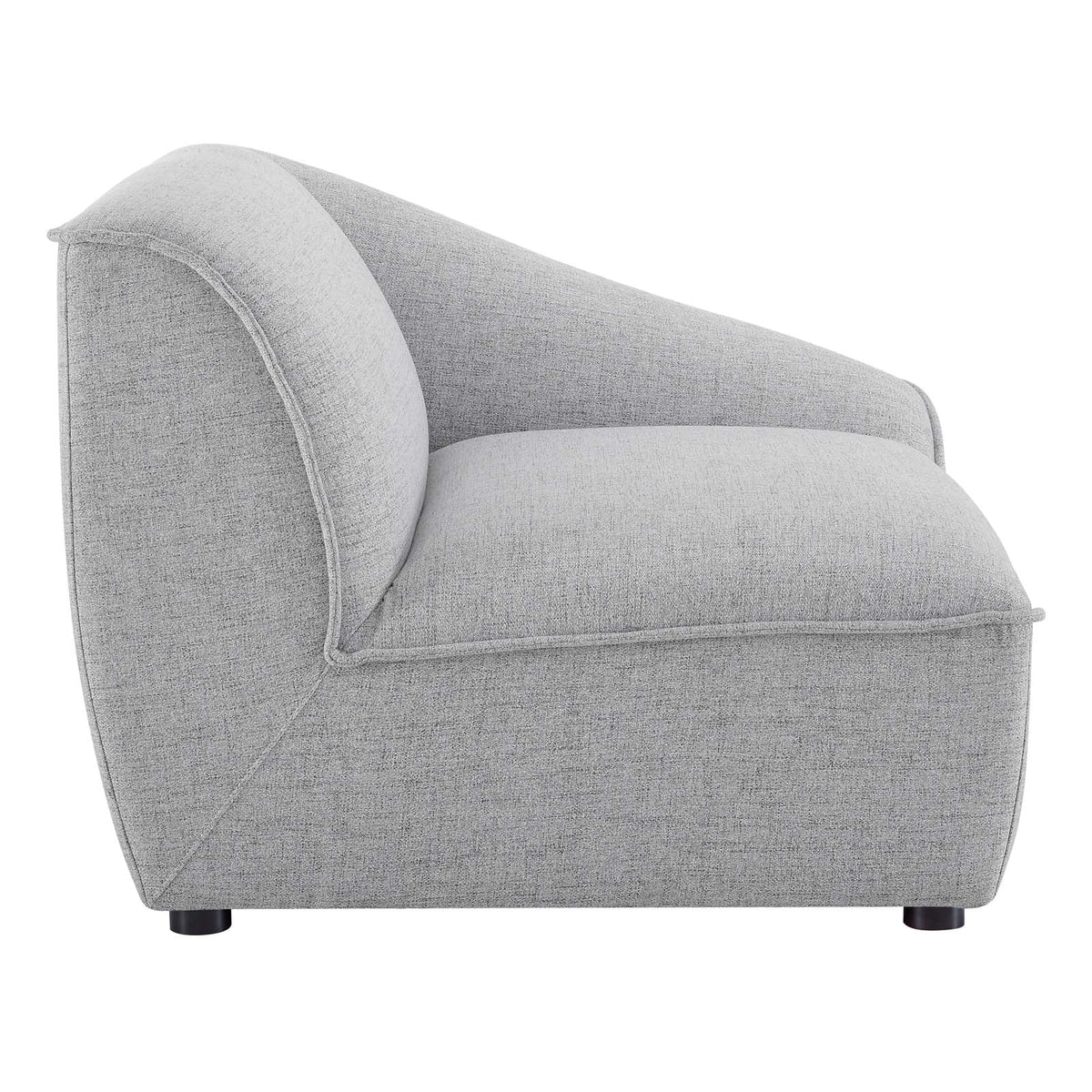 Light Gray 5-Piece Sectional Sofa O8670