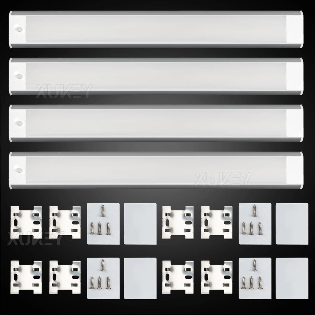 4pc RV Car Interior Led Ceiling Lights Strip Bar Boat Camper Trailer 10W Bright White L5922