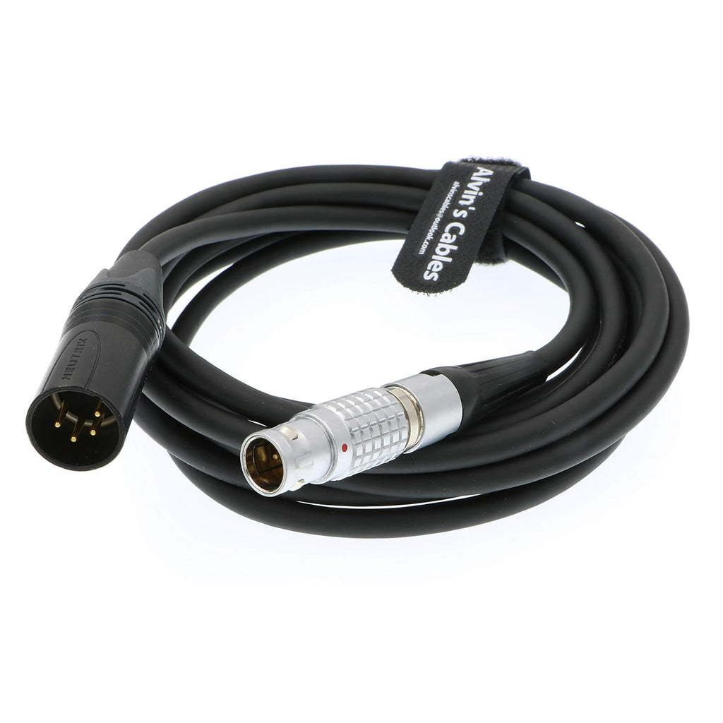 XLR 4 Pin Male to 6 Pin Male Cable Pack of 2 K227