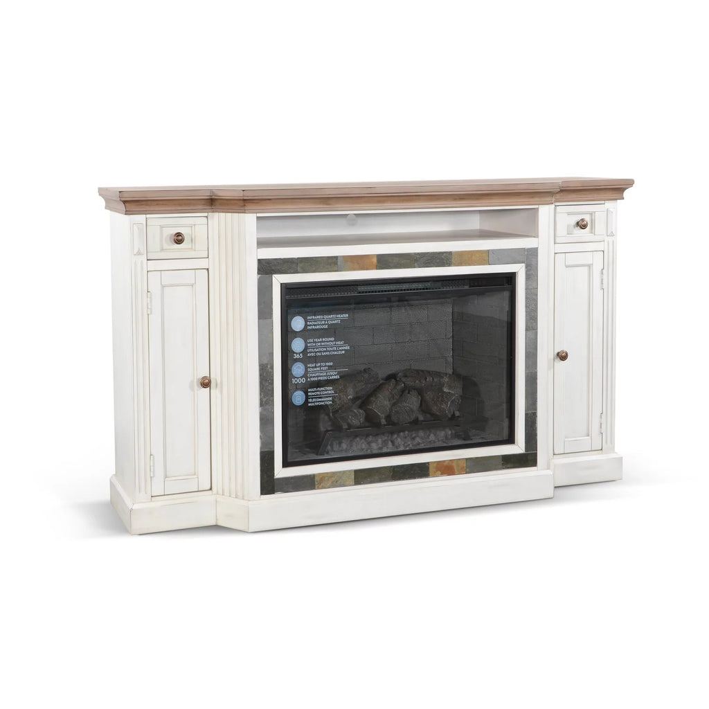 Mahogany TV Console A223243
