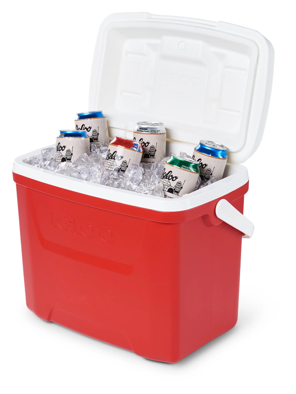 28 QT Red Ice Chest Cooler J614415