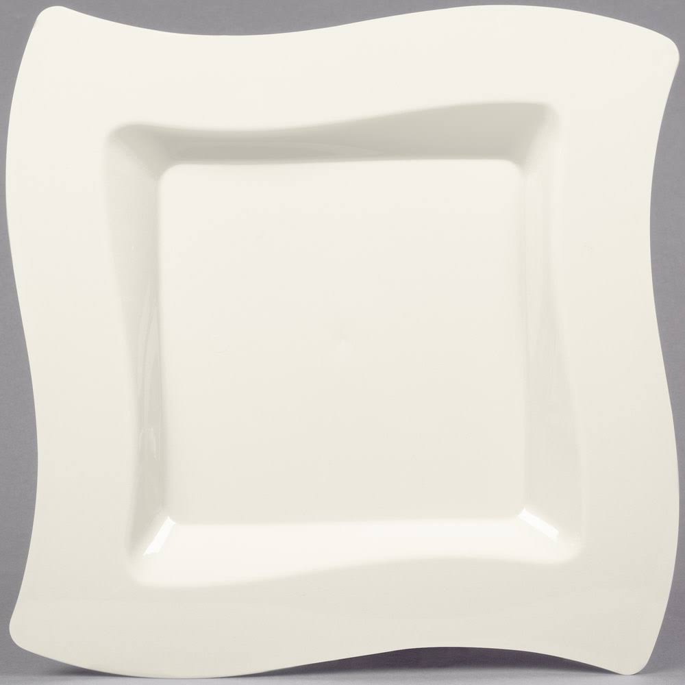 9.5x22 Dinner Plate, Bone, Case/120 C58754