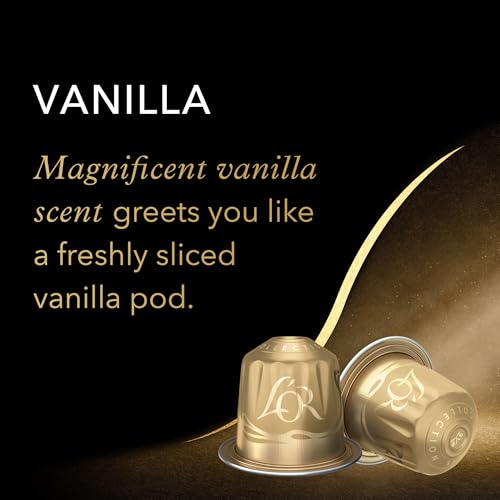 Espresso Capsules, 30 Count Variety Pack Vanilla/Chocolate/Caramel, Single-Serve Aluminum Coffee Capsules I14602