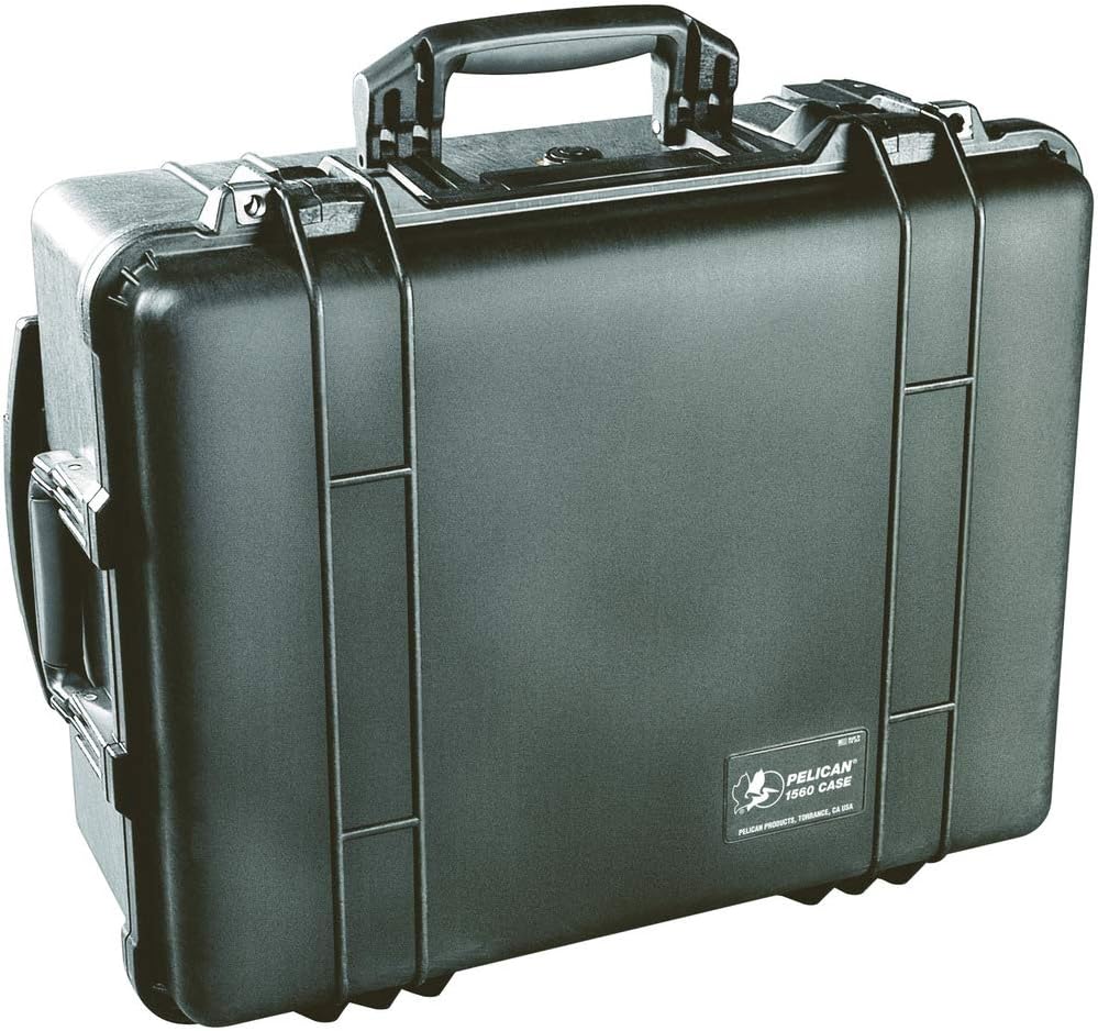 Pelican 1560 Case with Foam (Black) and 1060 Micro Case (Black/Clear) N68860
