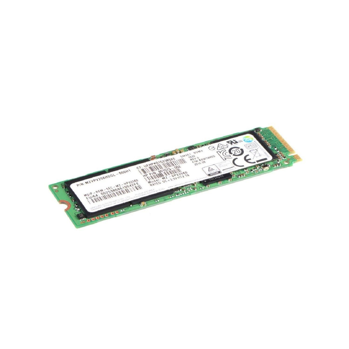 256 GB Internal SSD M.2 2280 PCI Express 3.0 x4 NVMe Y8023