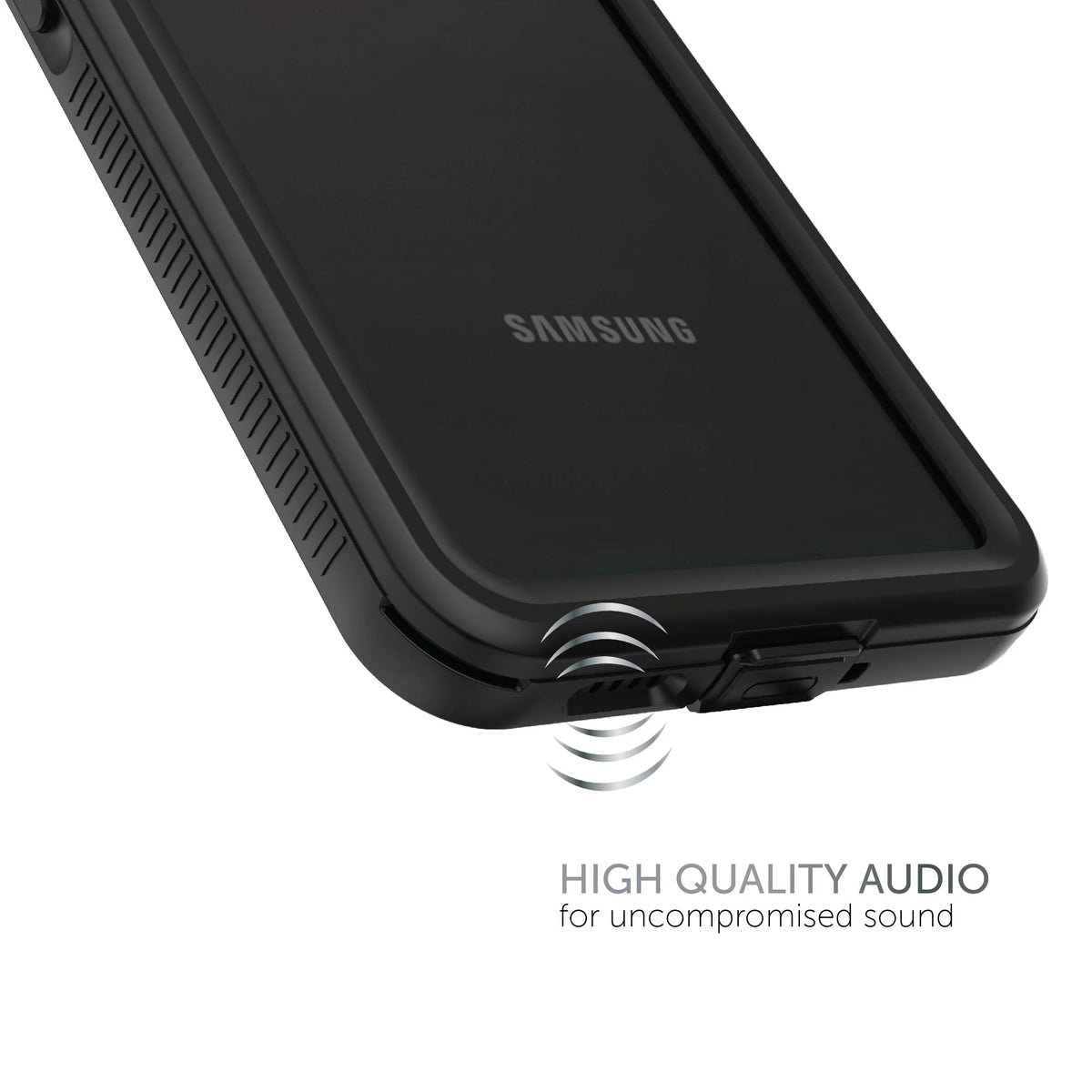 Black/Clear Waterproof Phone Case for Samsung Galaxy A53 5G H727342