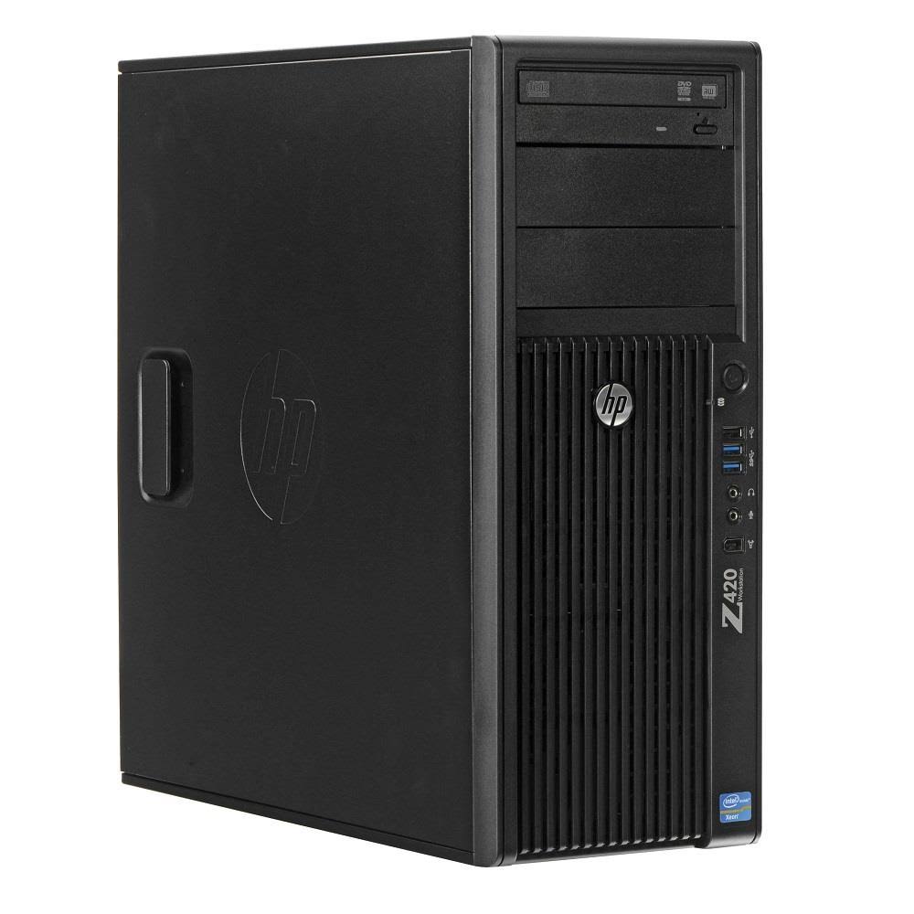 HP Z420 Workstation E5-1620 Quad Core 3.6Ghz 16GB 1TB Q600 H5353
