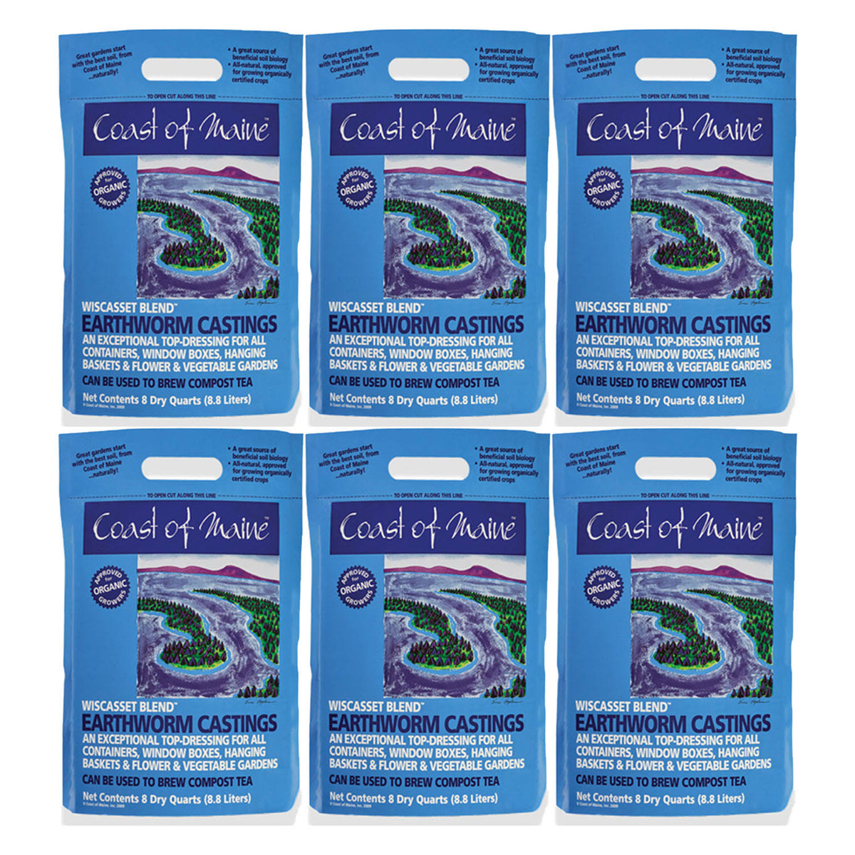 8 Quart Bag (6 Pack) Potting Soil F554783