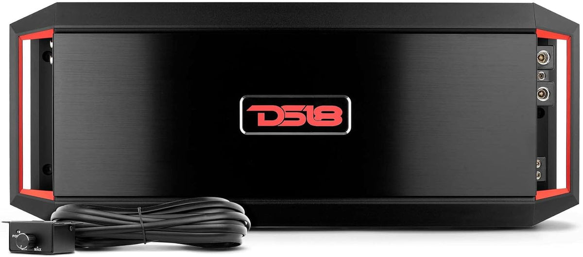 4-Channel 1600w Peak Car Amplifier with Remote Subwoofer Control R29818