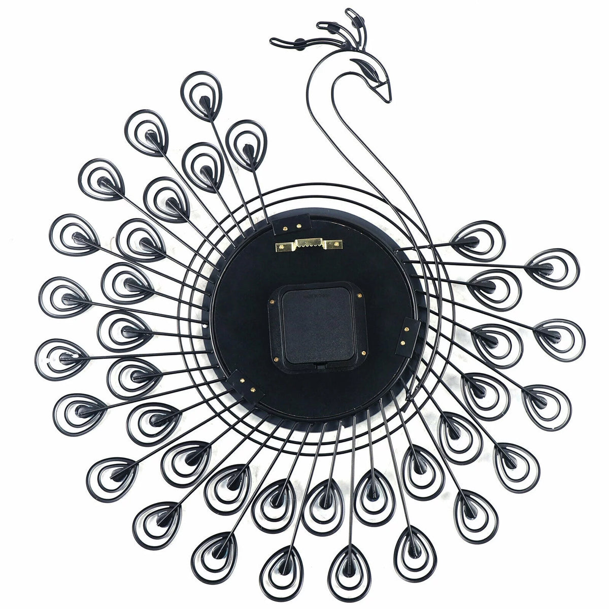 20" 3D Metal Crystal Wall Clock D972