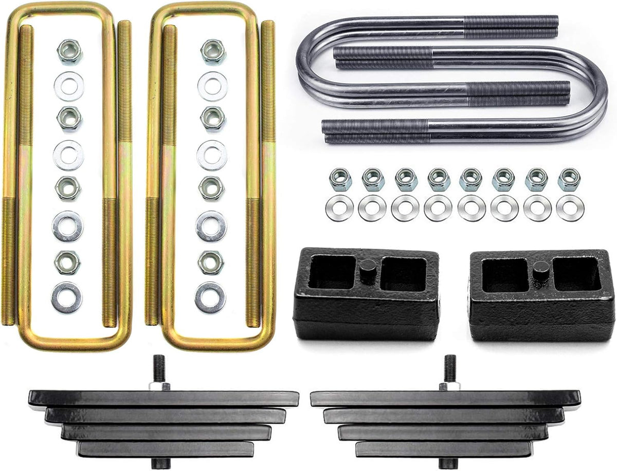 2"/1.5" Leveling Lift Kit for Early 1999 Ford F250 F350 Super Duty 4X4 with Blocks B499000