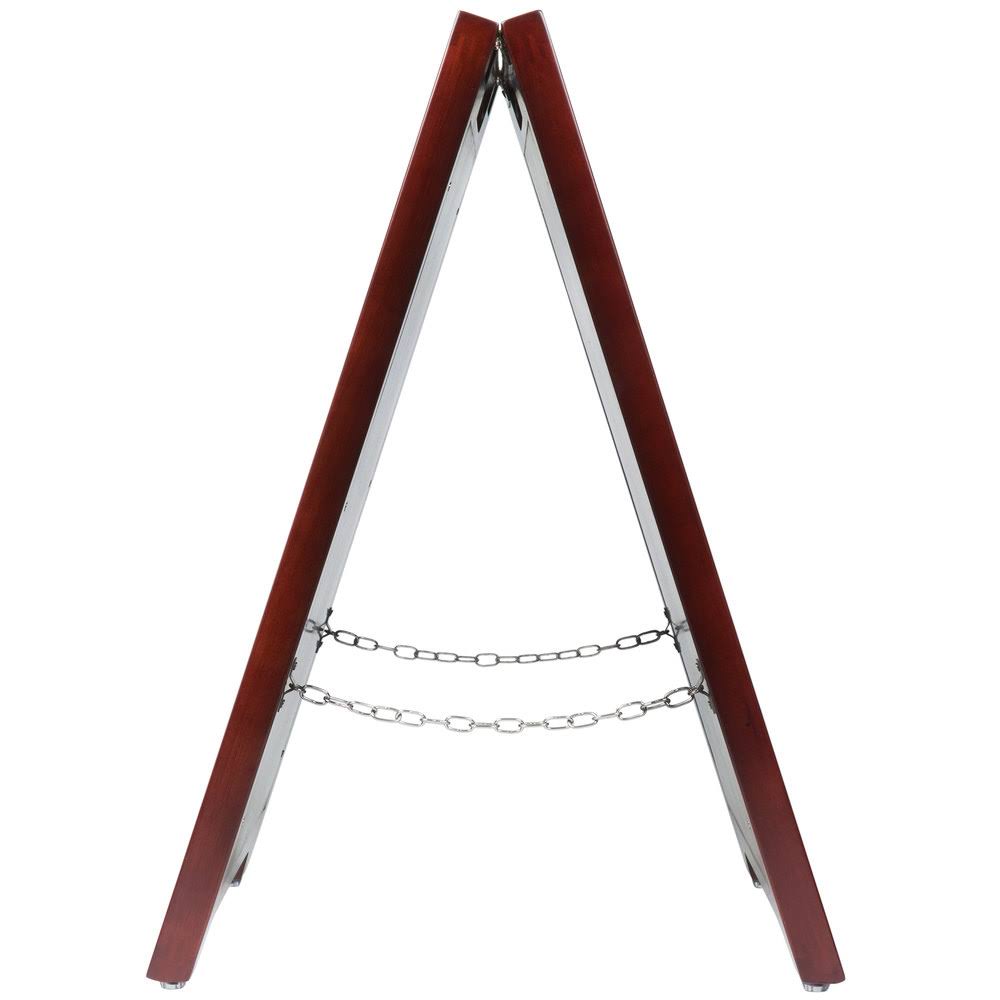 Brown & Brass 2-Sided CAUTION Sign B711190