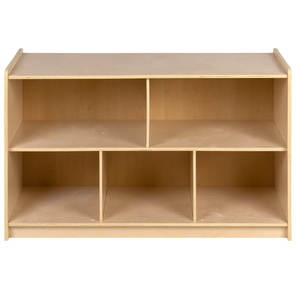 Wooden 5 Section School Classroom Storage Cabinet D9944