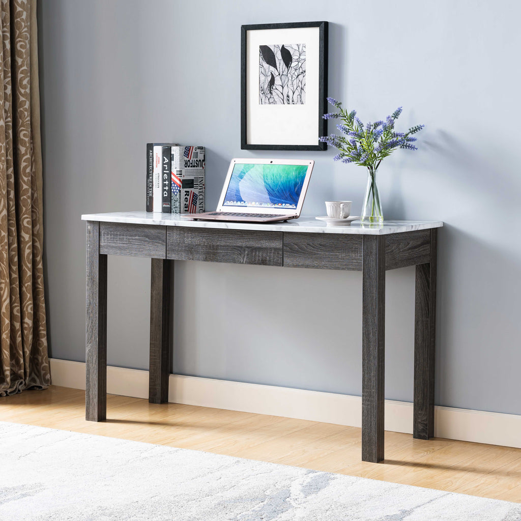 White Desk with Drawer K62718