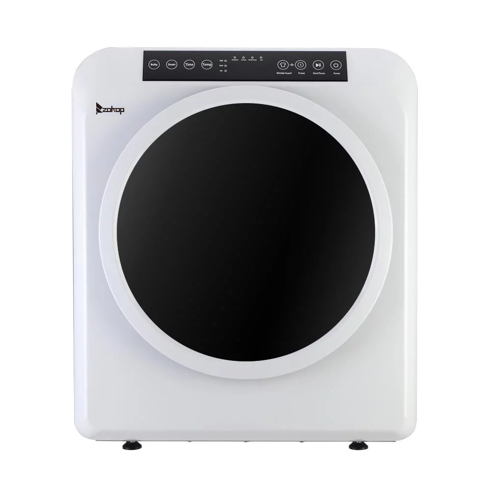 White 13lbs Capacity Stainless Steel Electric Clothes Dryer W56721