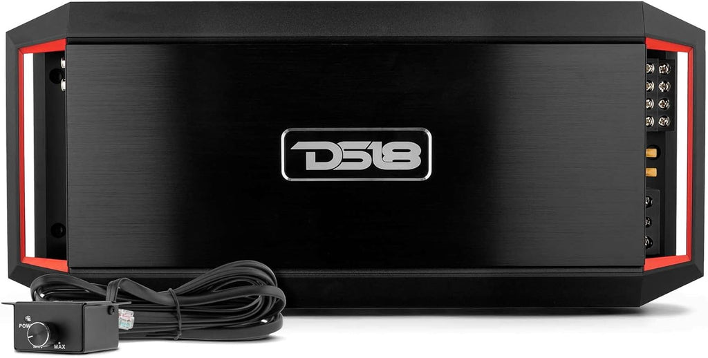 4-Channel 1600w Peak Car Amplifier with Remote Subwoofer Control R29818