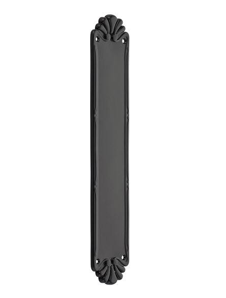 Flat Black Bronze Push Plate R607