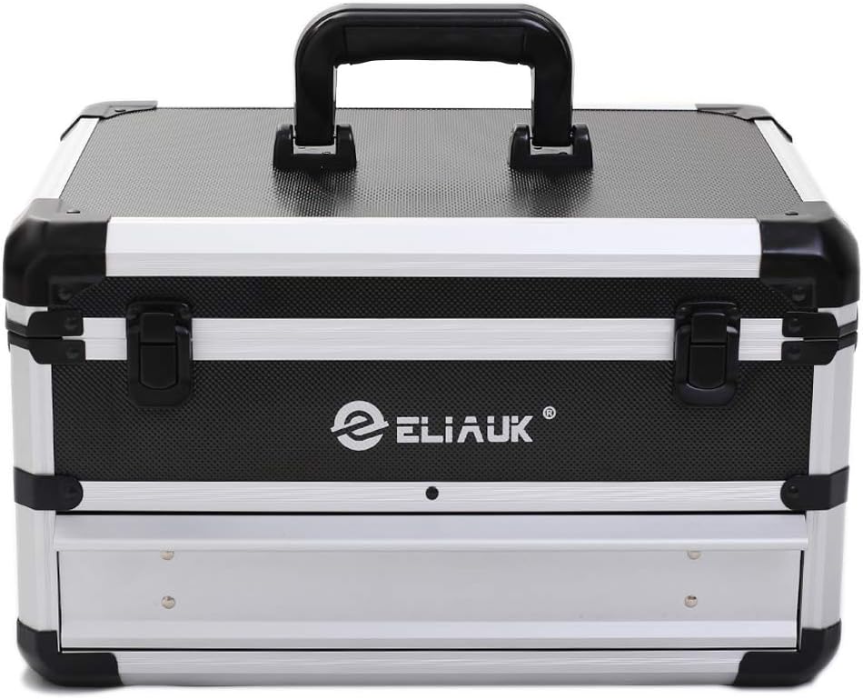 Portable Aluminum Tool box with Drawer L82683