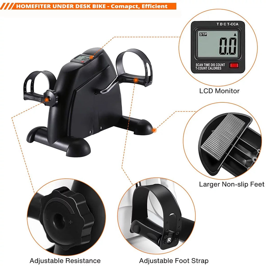 Mini Multi-Function Stepper Exercise Bike with LCD Screen F93740