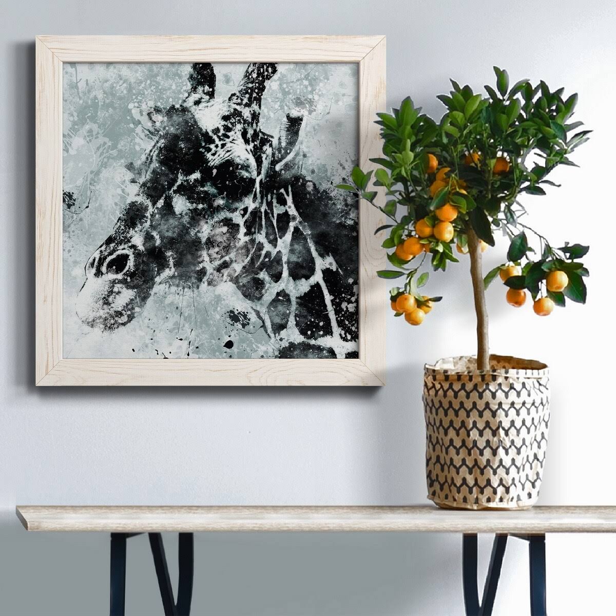 Framed Canvas - 31.5x31.5 - Walnut I1916