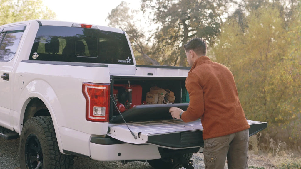 Rear Mounted Truck Bed Cargo Box B32324