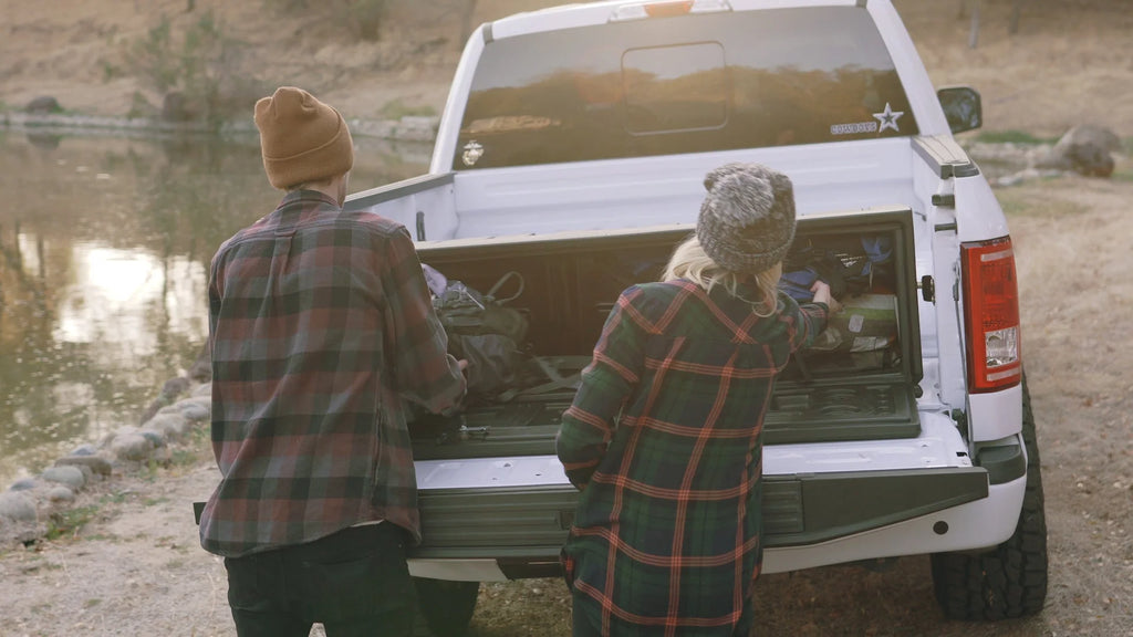 Rear Mounted Truck Bed Cargo Box B32324