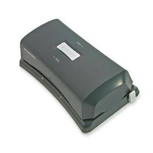 Electric Duo Punch 3 Punch Head 12 Sheet Capacity Black V71760