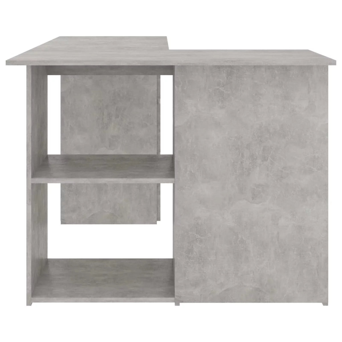 Corner Desk Concrete Gray Chipboard K18690