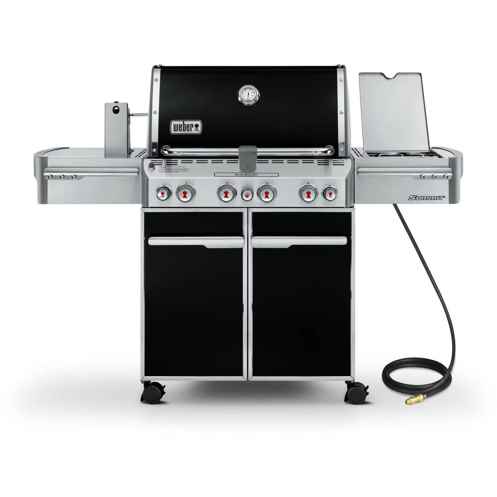 Black Natural Gas Grill with Rotisserie X166134