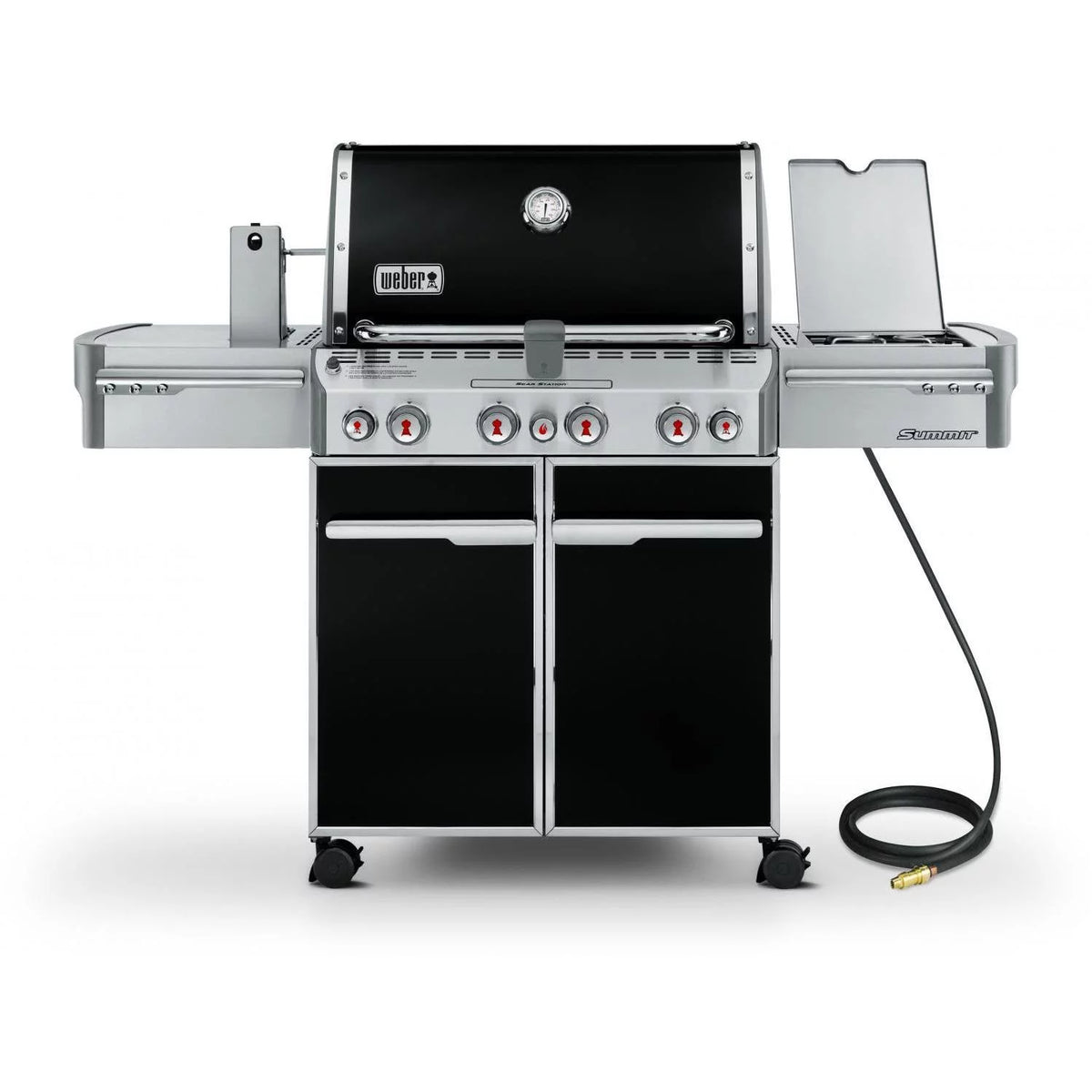 Black Natural Gas Grill with Rotisserie X166134