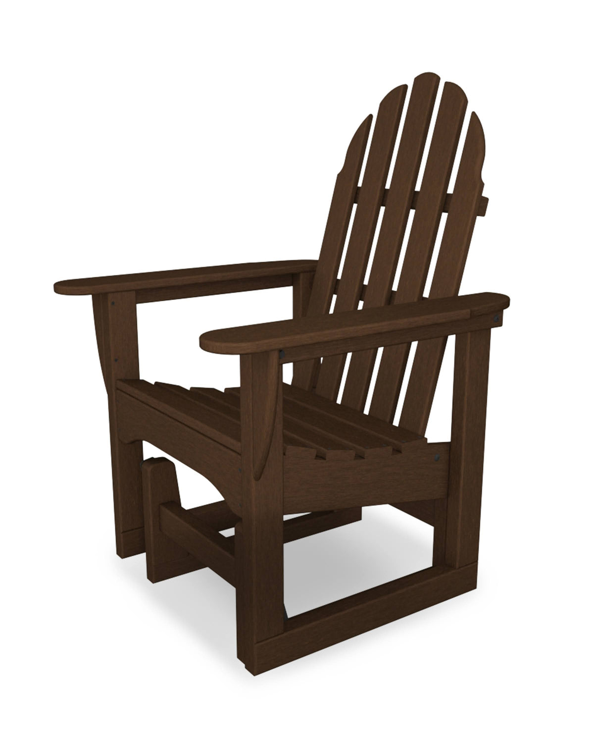 Mahogany Adirondack Glider Chair K3648