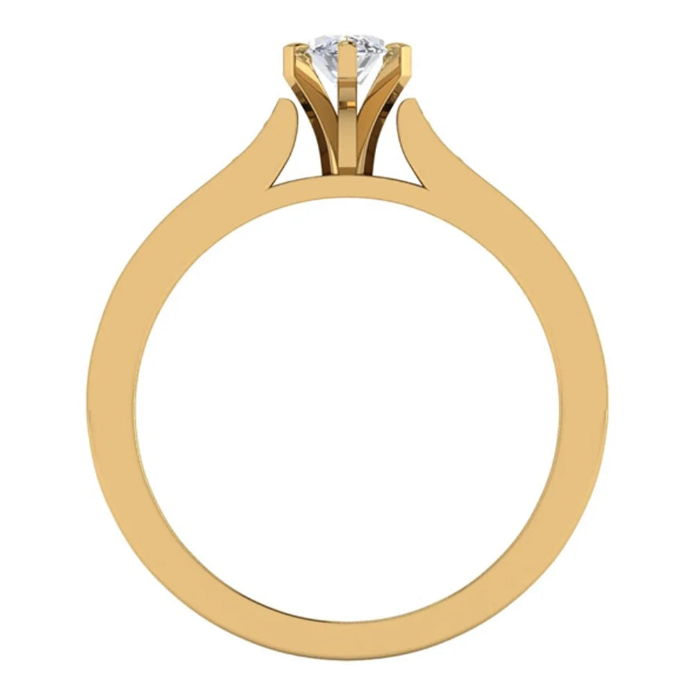 3/4 CT TW 14K Gold Black Diamond Ring L141