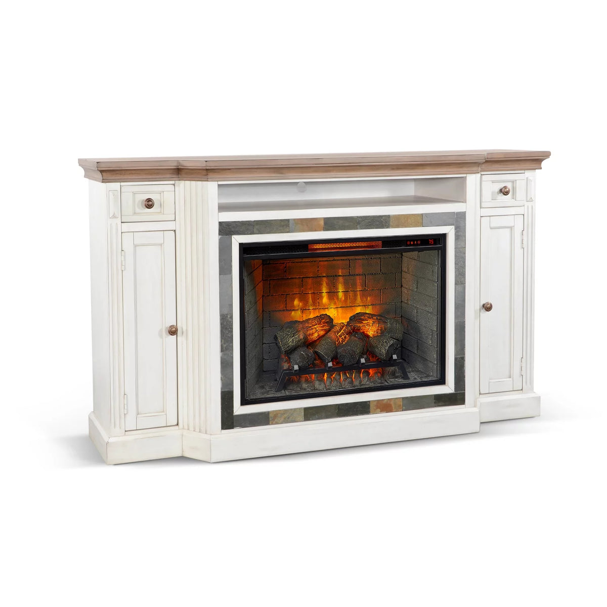 Mahogany TV Console A223243