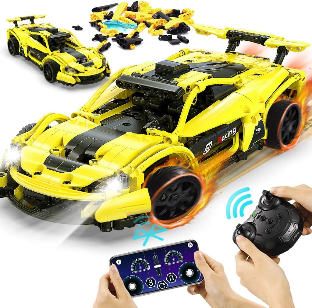 STEM Remote Control Car Building Toys for Boys Aged 6-12 Y1425