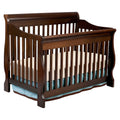 Espresso Cherry 4-in-1 Convertible Crib T6116