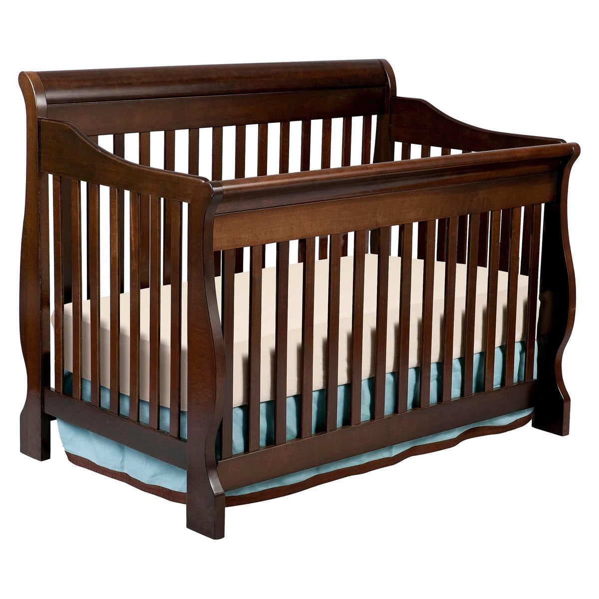 Espresso Cherry 4-in-1 Convertible Crib T6116