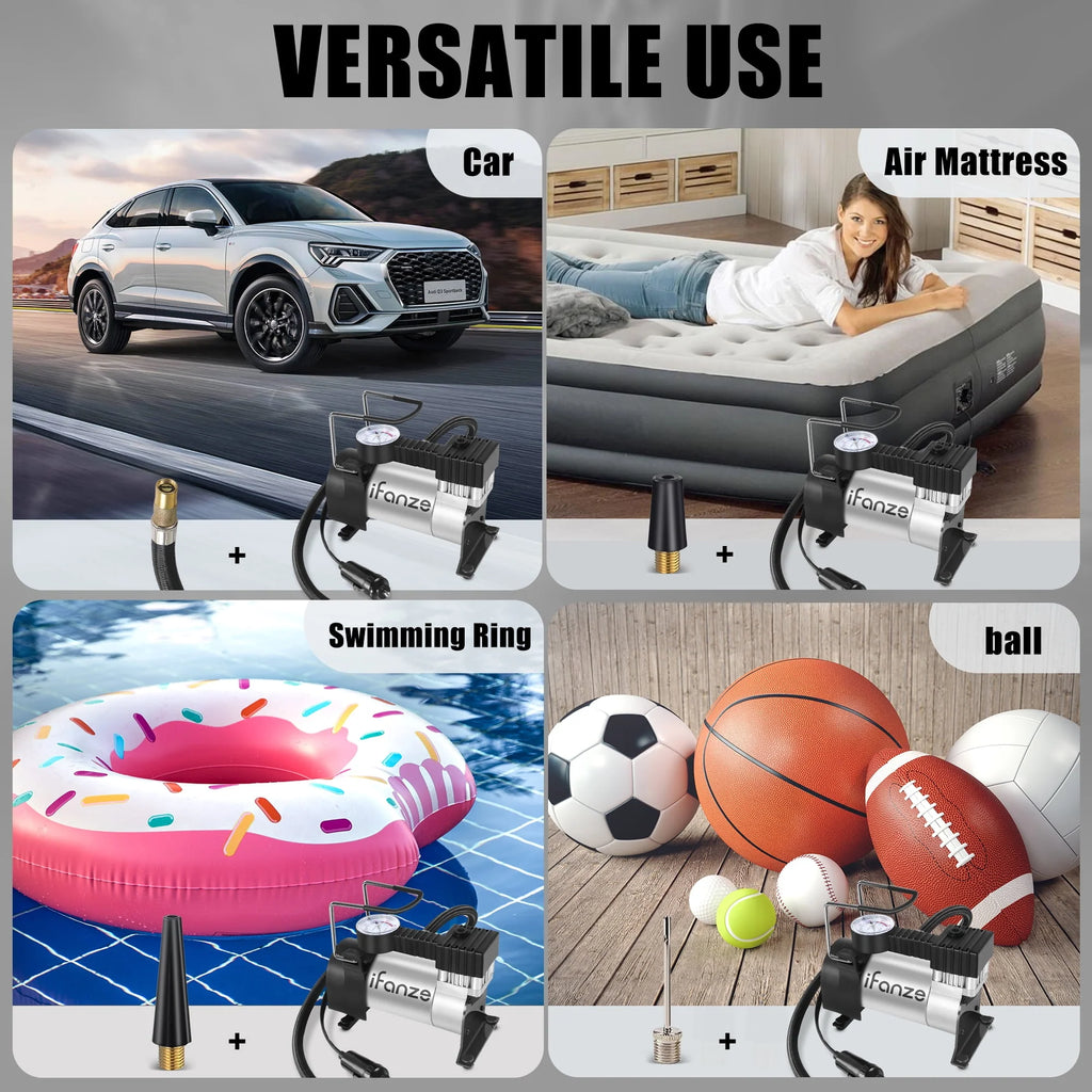 Portable Air Compressor Tire Inflator 12V T998805